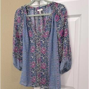 Joie woman top blouse size L